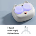Ultrasonic Contact Lens Cleaner – 3 Mode Portable Mini Tool