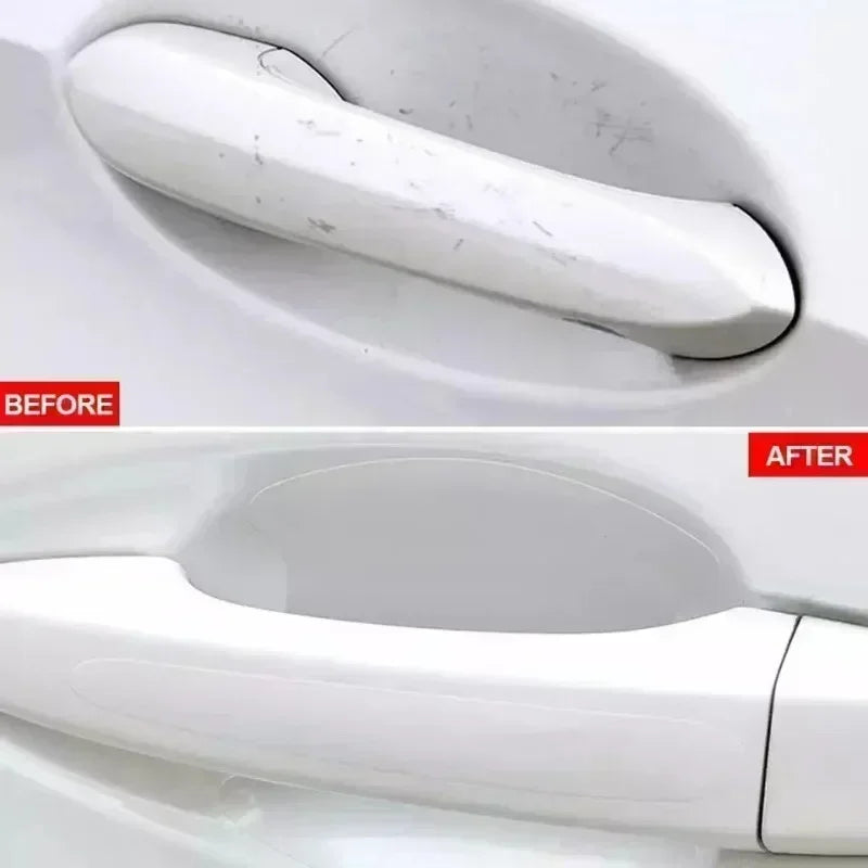 8-Pack Car Door Handle Bowl Scratch Protector Stickers – Clear