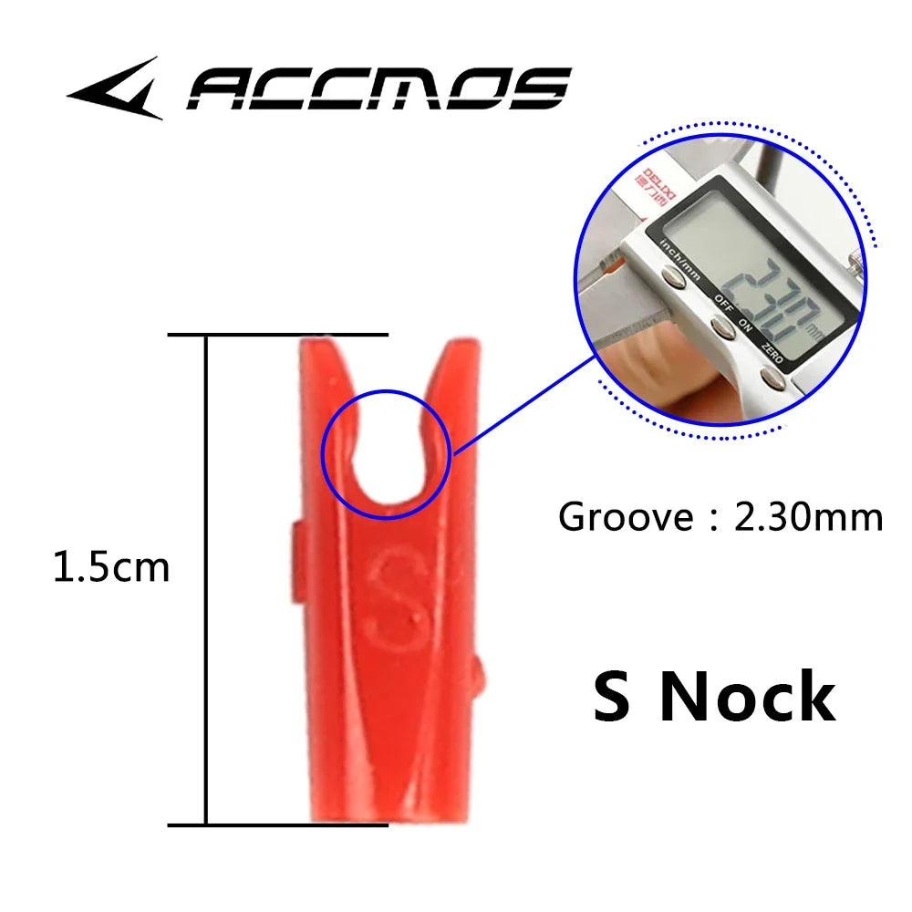 Archery Compound Recurve Bow Arrows Aluminum Nock Pin Arrow Shaft ID