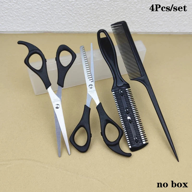 4-Piece Hair Scissors Set – Cutting & Thinning Shears Kit