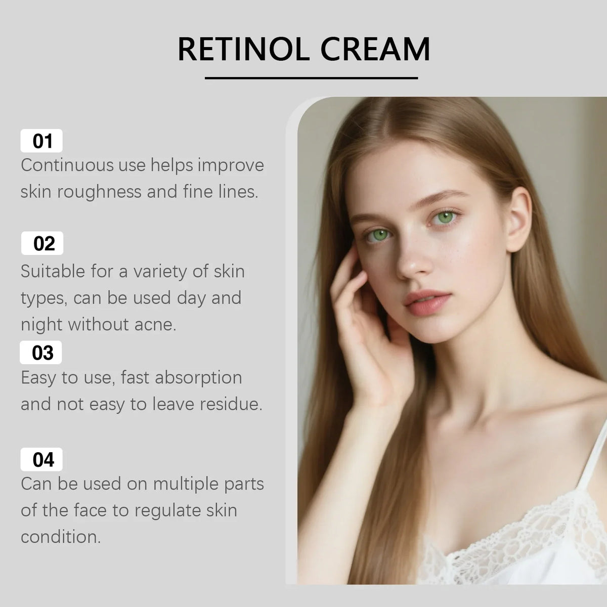 Hoygi Retinol Moisturizing Cream – Brighten & Hydrate Skin