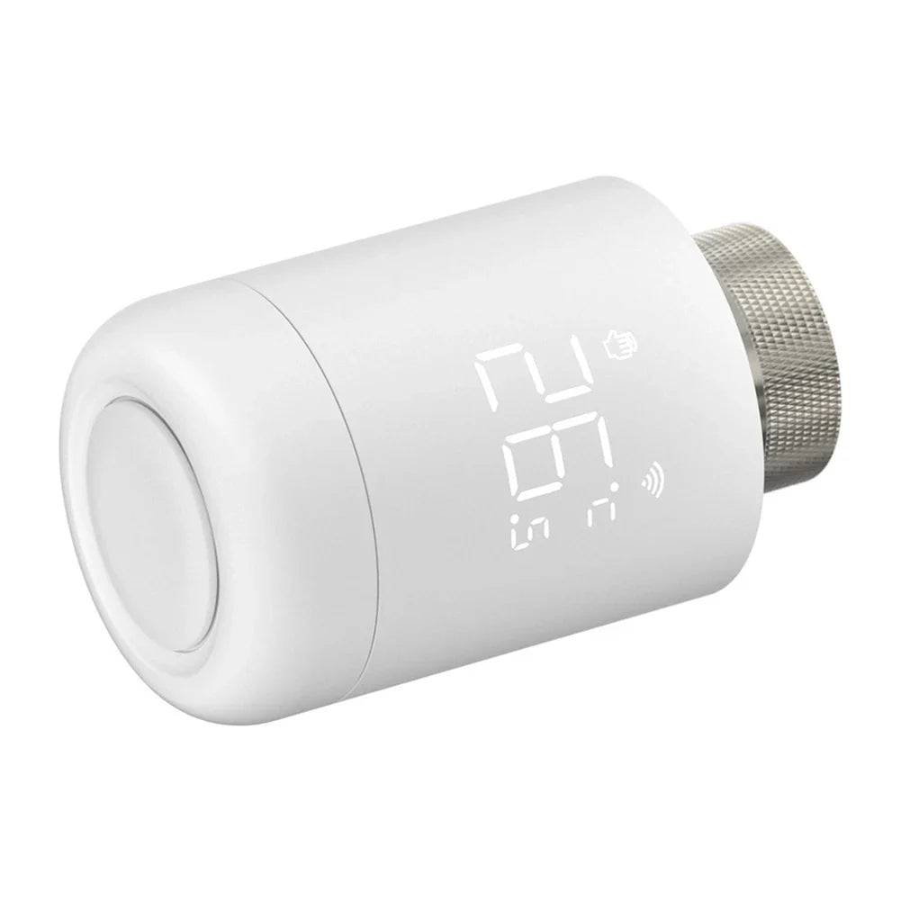 Smart Zigbee Radiator Thermostat – Voice Control & Child Lock