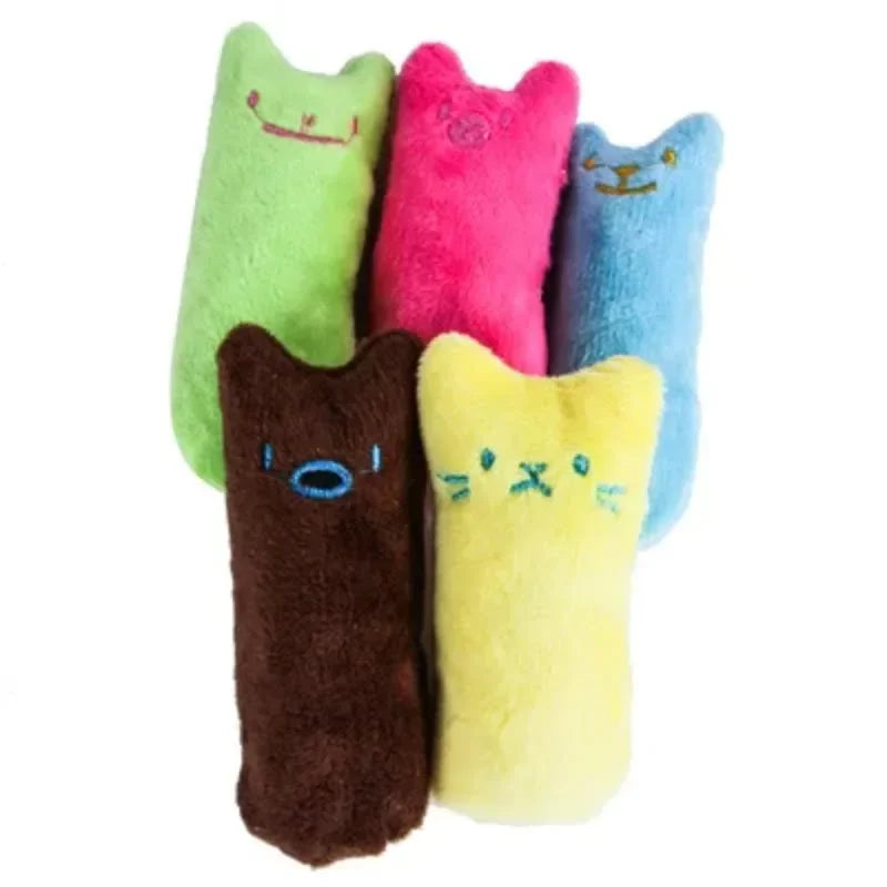 Interactive Catnip Plush Chew Toy for Cats & Kittens