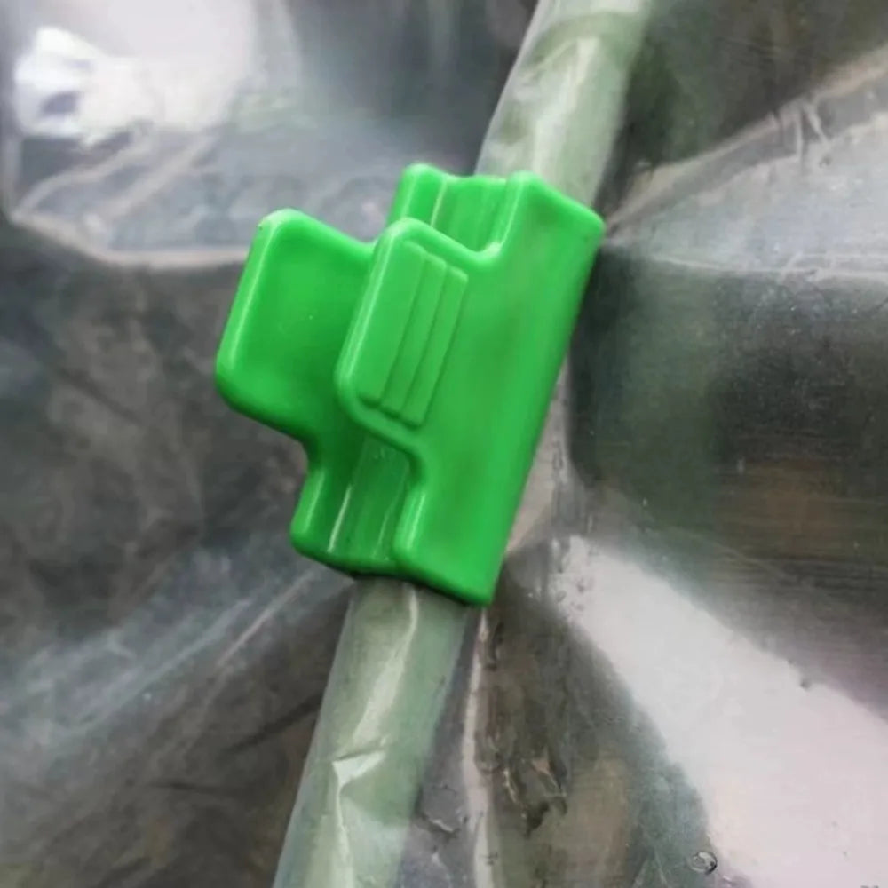 20-Pack 6mm Greenhouse Film Clips – Windproof Shade Net Clamps