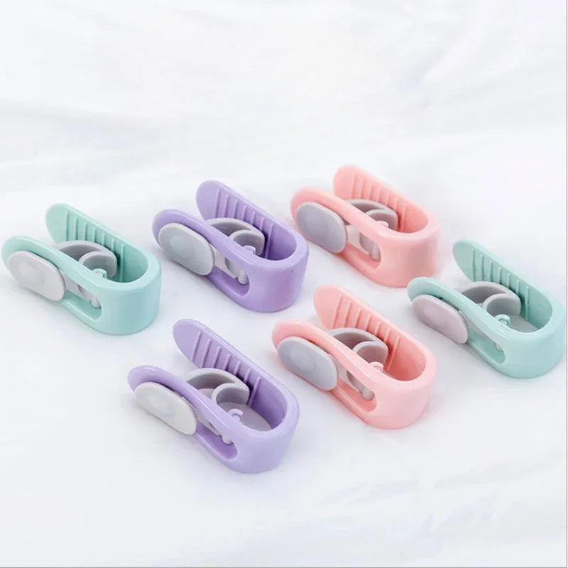 Anti-Slip Quilt & Bed Sheet Clips | Heavy-Duty Clothespins