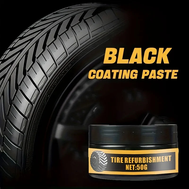Car Tire Shine Wax – Gloss Enhancer & Durable Protection