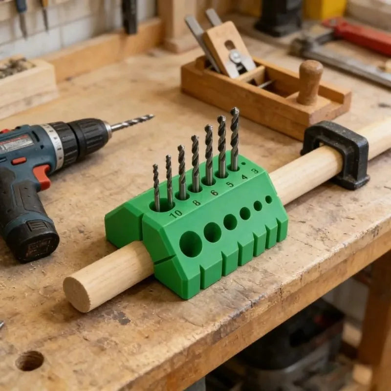 3D Printed Drill Guide Bushing Sleeve | Portable Drill Bit Tool