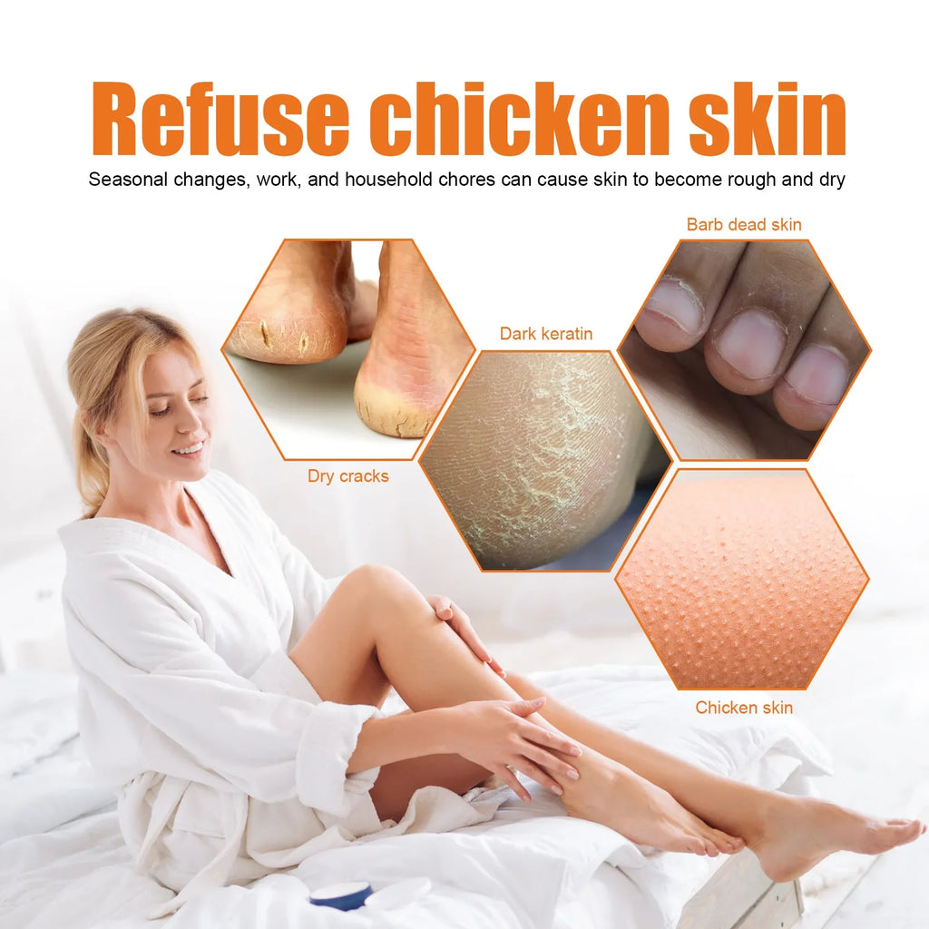 Orange Oil Foot Peeling Spray – Exfoliate & Soften Heels 100ml