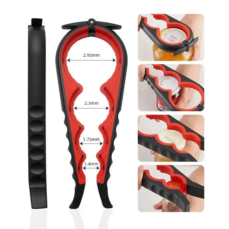 Can Opener Multi Functional Four One Beverage Bottle Cap Twister