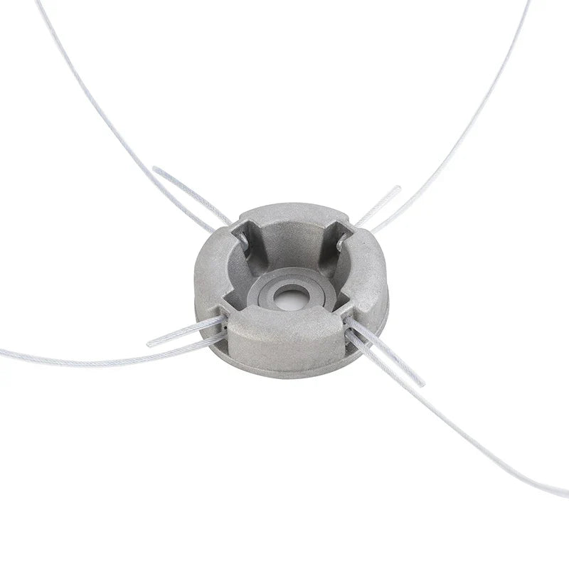 Universal Aluminum Alloy Lawn Mower Head & Nylon Line