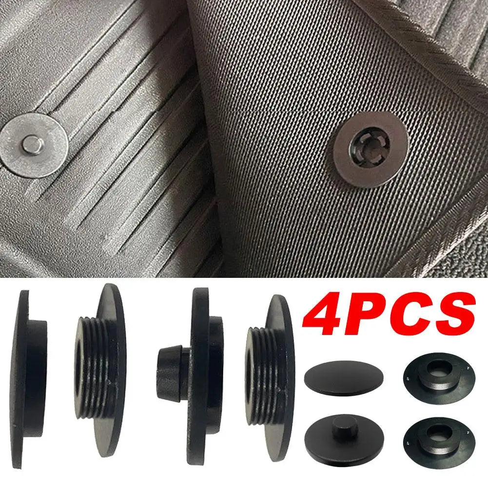 1 2 4 8 Car Foot Mat Clip Double Layer Fixed Clips Arpet Fixing