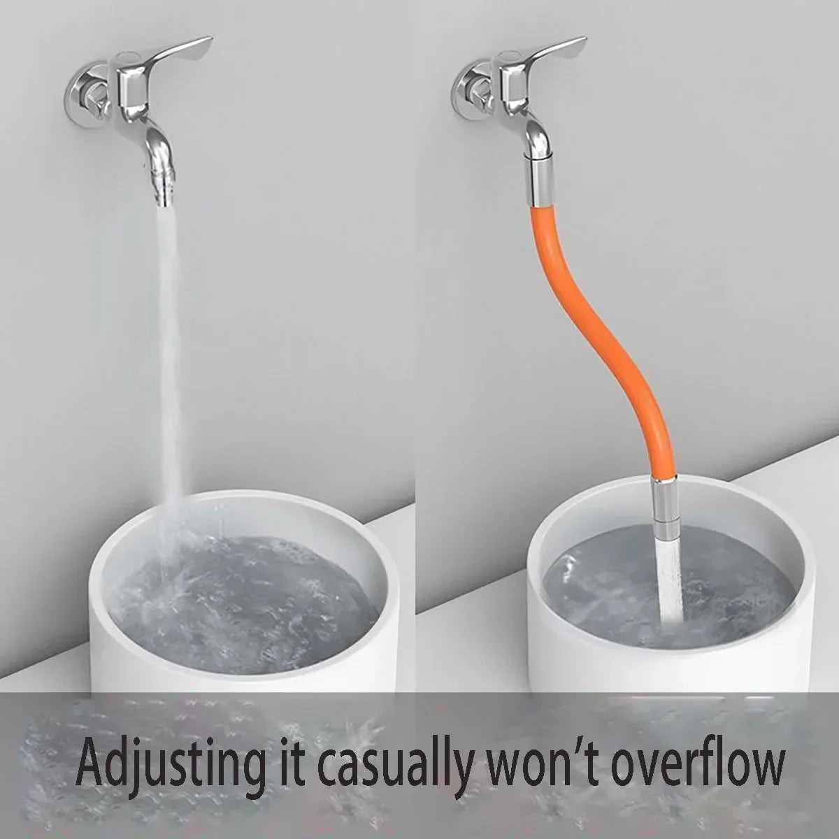 Universal Faucet Extension Pipe – Anti-Splash Water Extender