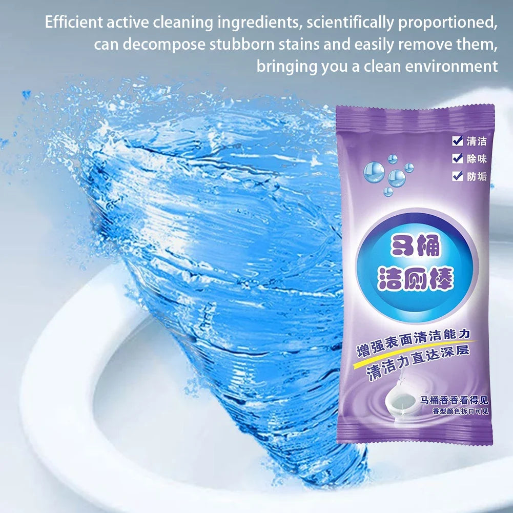 Automatic Toilet Cleaner Gel Sticks – Long-Lasting Bowl Freshener