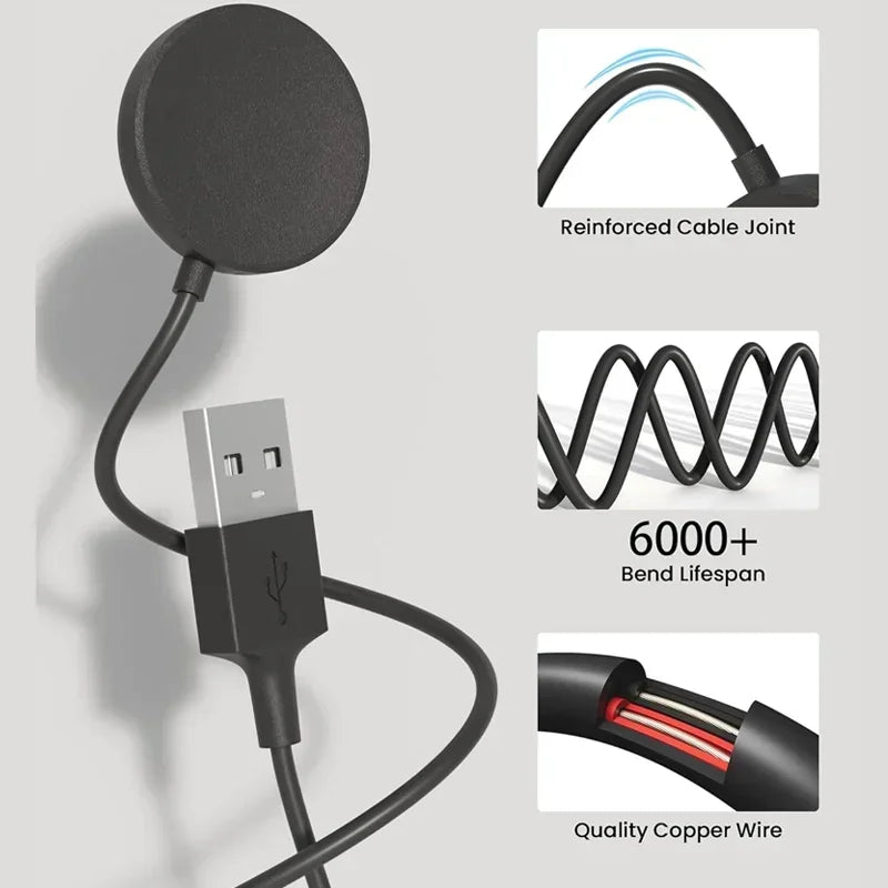 Samsung Galaxy Watch Magnetic Wireless Charger USB-A & USB-C