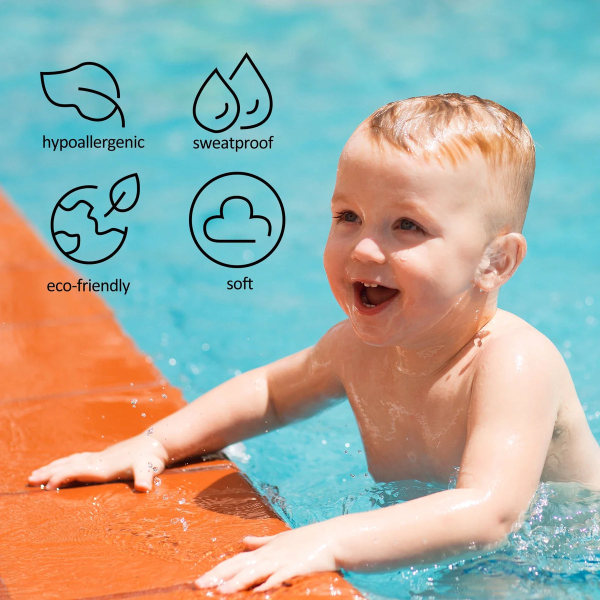 Baby Waterproof Ear Protection Stickers – Bath & Swimming