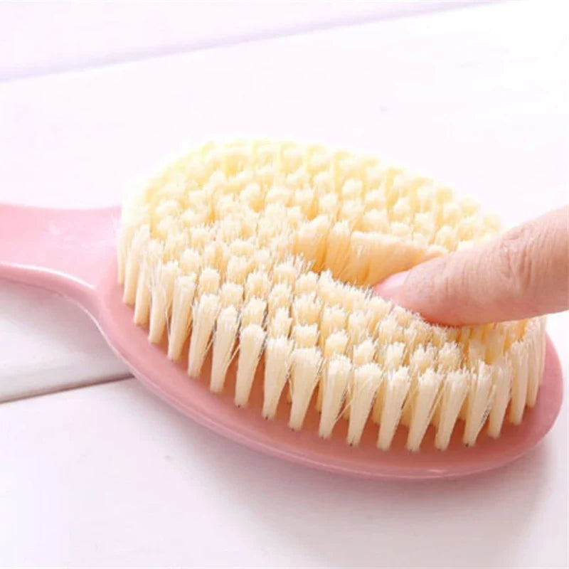 Long Handle Bath Brush – Soft Body Scrubber & Exfoliator