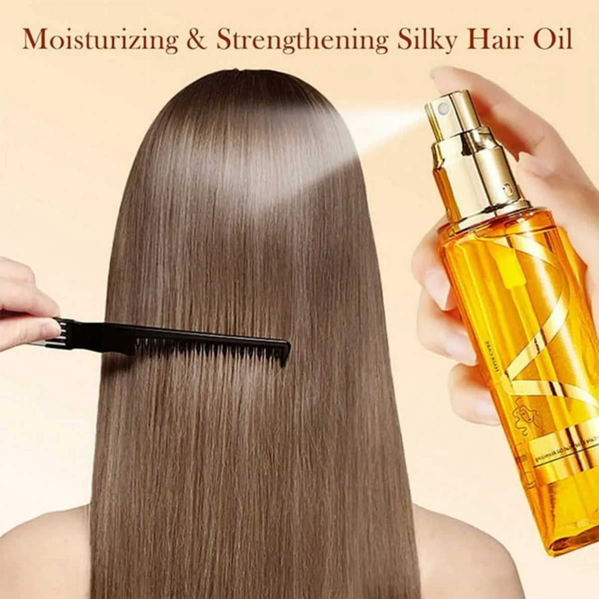 100ml Silky Hair Oil – Moisturizing & Strengthening Treatment