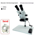 7–45X Binocular Stereo Microscope – PCB & Electronics Inspection