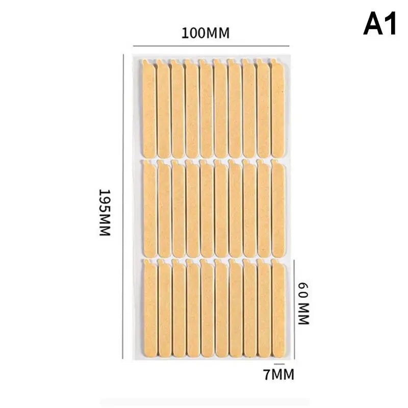 Double-Sided Nail Art Adhesive Tabs for Display Stand – 30/33pcs