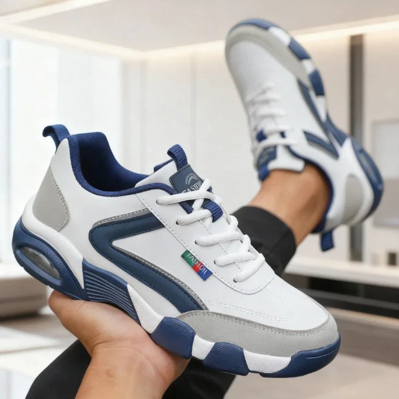 ZULIWAGN Men's Anti-Slip Rebound Sneakers | Breathable Walking Shoes
