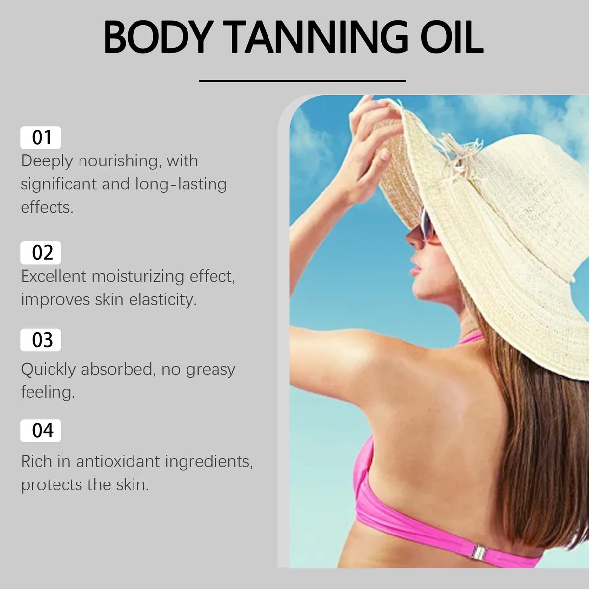 Jaysuing Self Tanner Serum – Natural Bronzing & Moisturizing