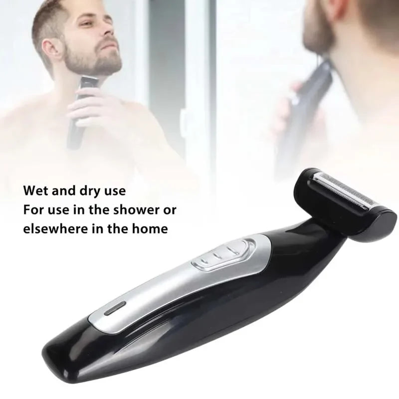 IPX7 Waterproof Women's Body & Bikini Hair Trimmer Grooming Kit
