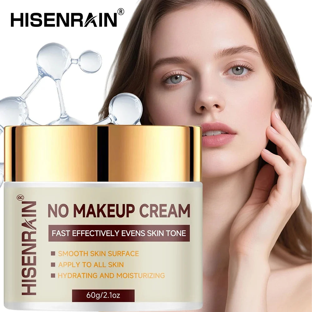 HISENRAIN Hyaluronic Acid BB Cream – Tone-Up Moisturizer