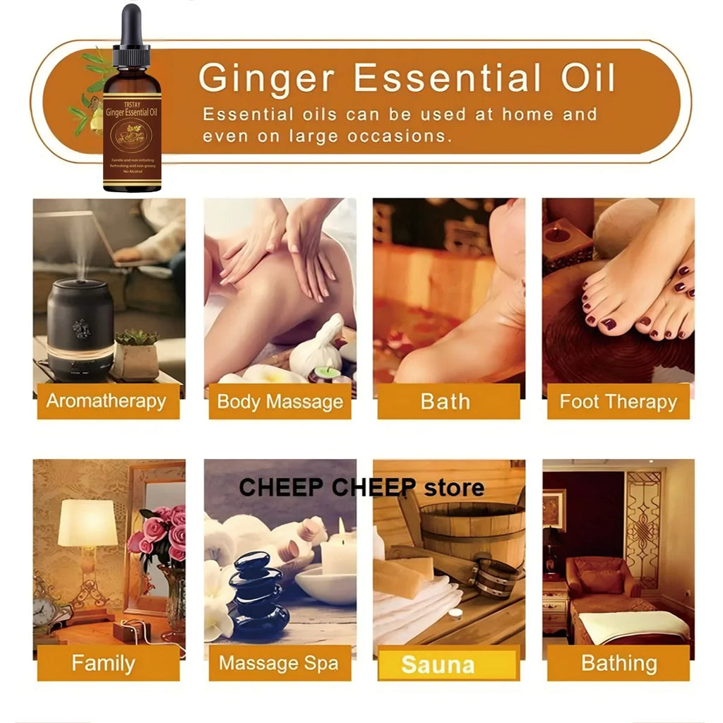 TRSTAY Natural Botanical Massage Oil – Argan, Aloe & Avocado