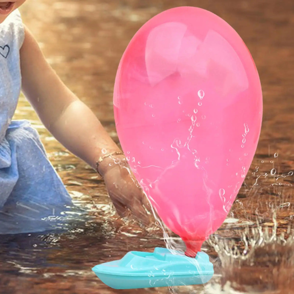 DIY Balloon Boat Science Toy – Kids Bath & Party Favor