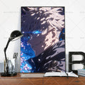 Anime Gojo Wall Poster – Self-Adhesive Waterproof Sticker Art
