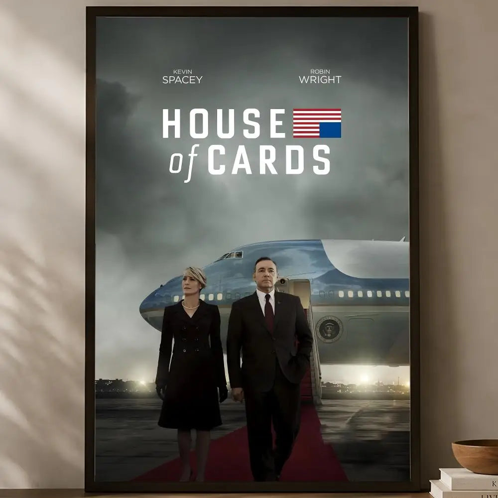 House of Cards TV Poster – Self-Stick HD Wall Art Decor