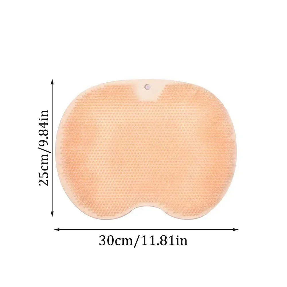 Bathroom Shower Anti Slip Mat Circular Massage Foot Back Suction Cup