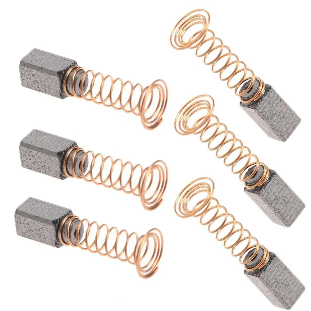 6pcs Carbon Brushes for D3000 Electric Motor & Rotary Drill