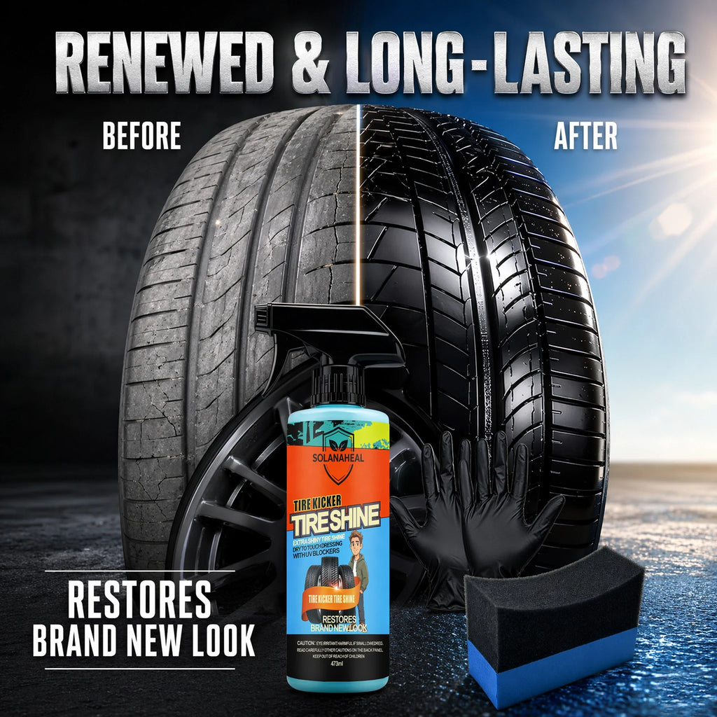 Tire Kicker Tire Shine Spray | UV Protection Tire Dressing