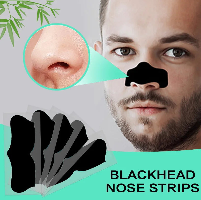 Bamboo Charcoal Blackhead Remover Nose Pore Strips | Up to 80pk