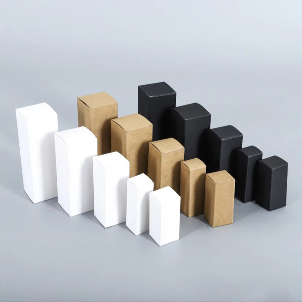 10-Pack Kraft Gift Boxes – Candy, Cookie & Wedding Packaging