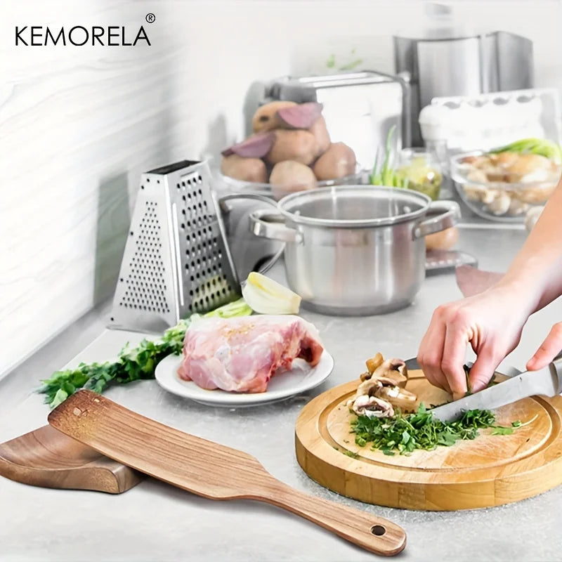 KEMORELA Wooden Spoon Holder Clip – Kitchen Utensil Rest