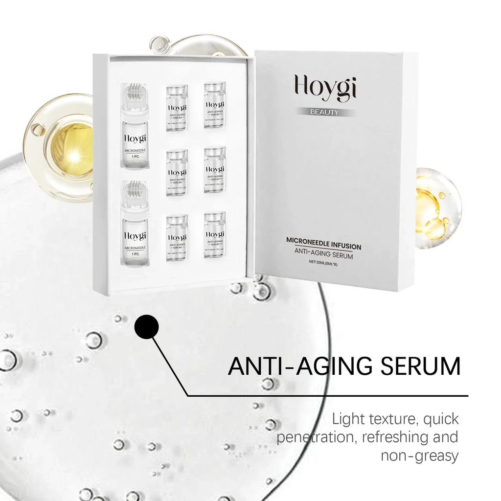 Facial Roller Kit with Hydrating Serum Set for Radiant Skin
