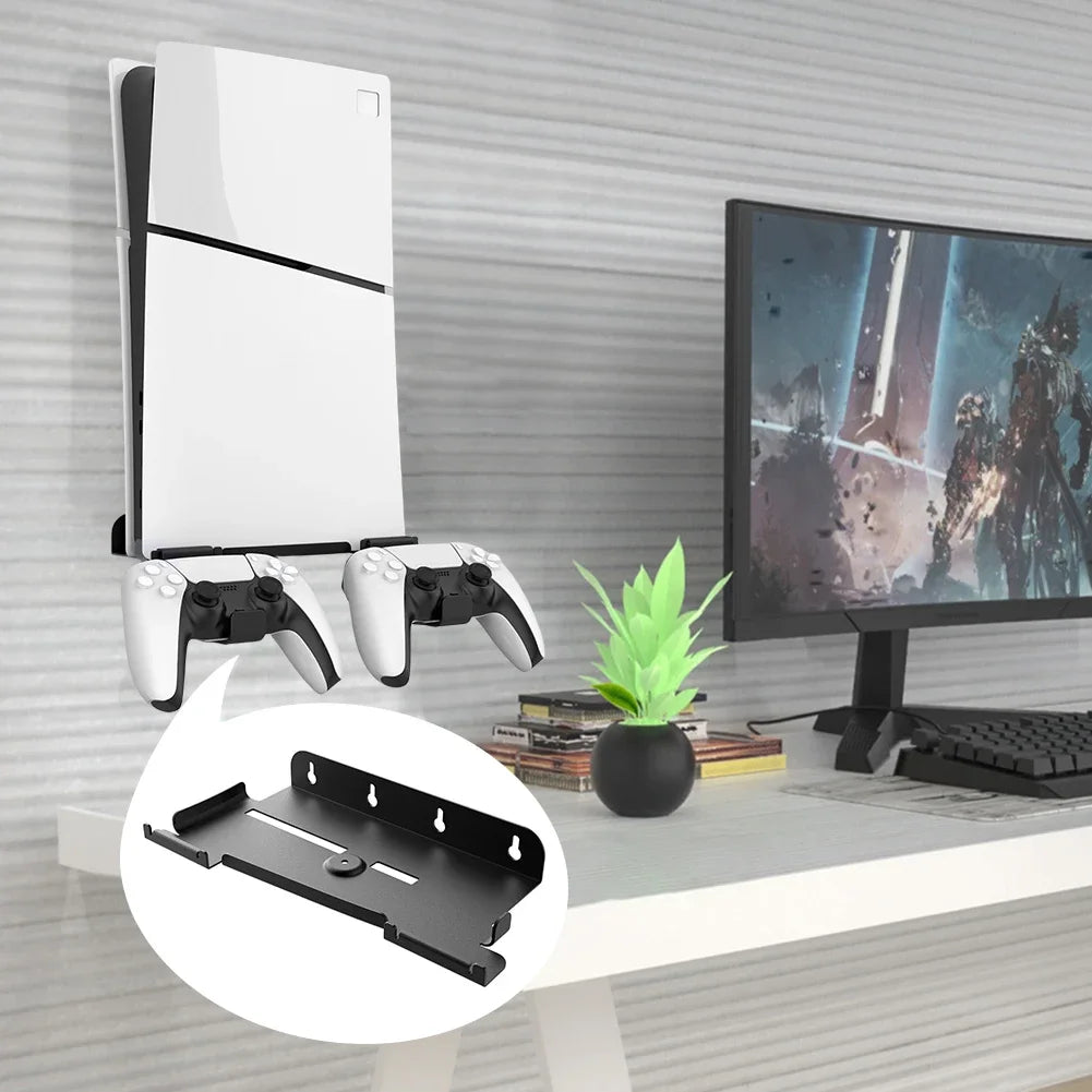 Wall Mount Gamepad Headset Bracket Playstation 5 PS5 Slim Space