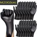 Disposable Black Nitrile Gloves 50/100/200 Pcs – Powder Free