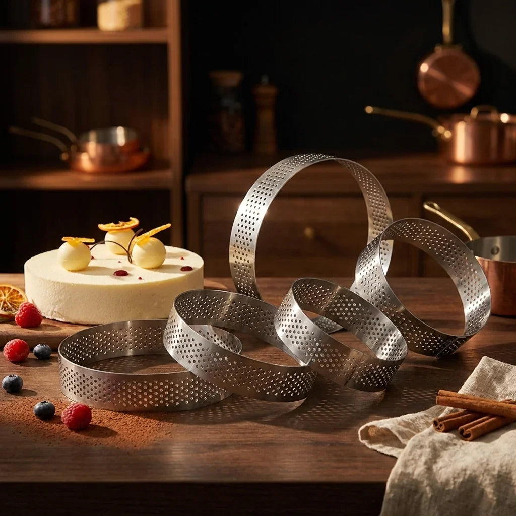 Stainless Steel Cake Ring Mold | Food-Grade Baking Ring