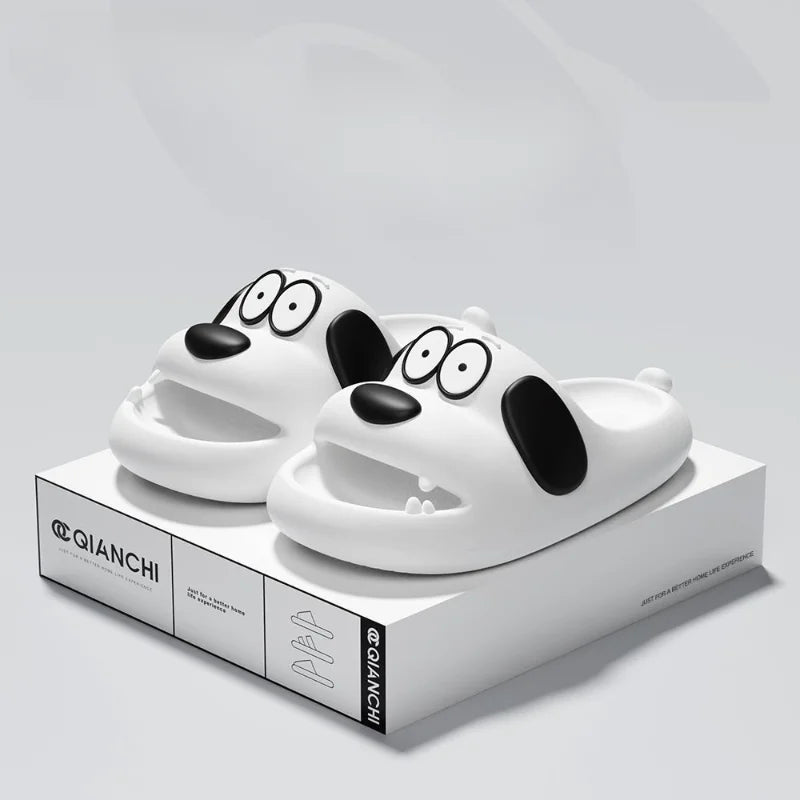 YBQJOO Men's Cartoon Slippers – Anti-Slip Open Toe Sandals