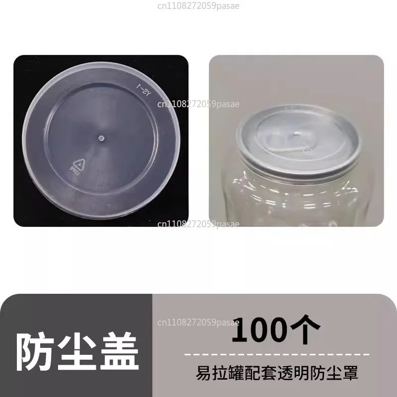 202# Aluminum Can Lids 55mm – 100pcs for Can Seamer & Drinks