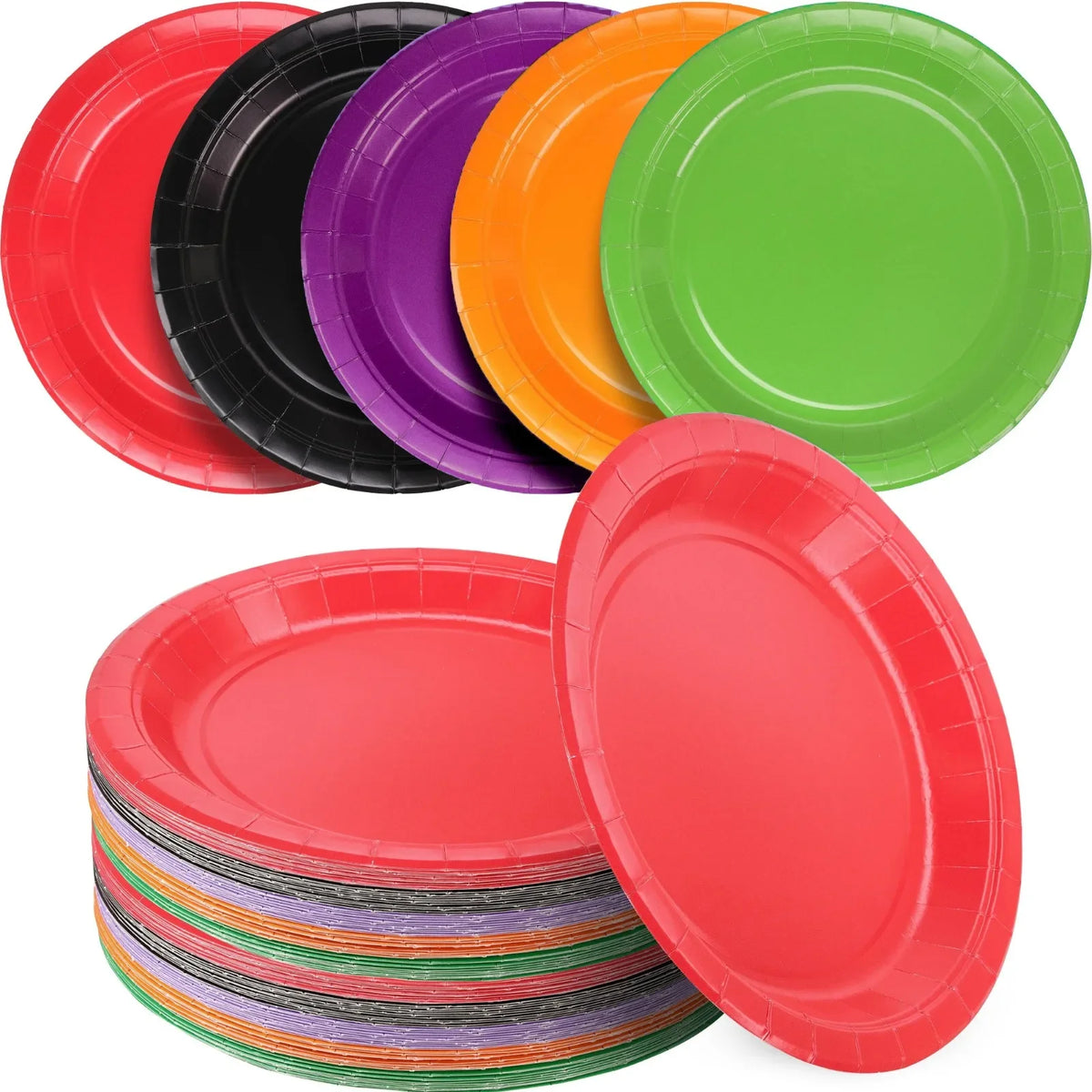 9-Inch Disposable Paper Plates for Parties – Pack of 10