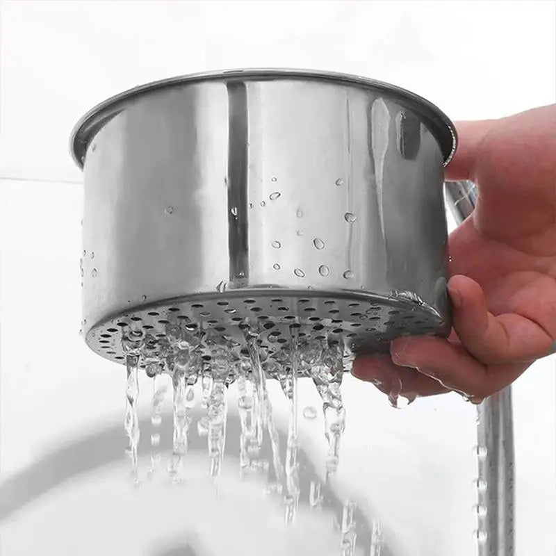 Basket Swan Drain Rack Stainless Steel Sink Food Catcher Kitchen