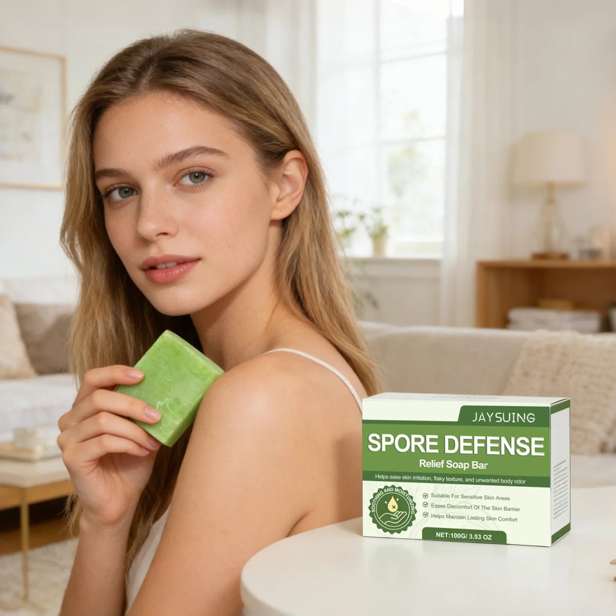 Aloe & Tea Tree Natural Body Wash Soap – Moisturizing Bar