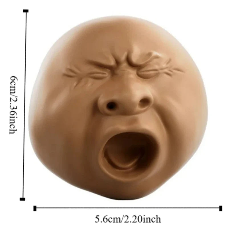 1 3 Funny Yawning Tea Pet Water Gun Toy Ugly Head Mischief Creative