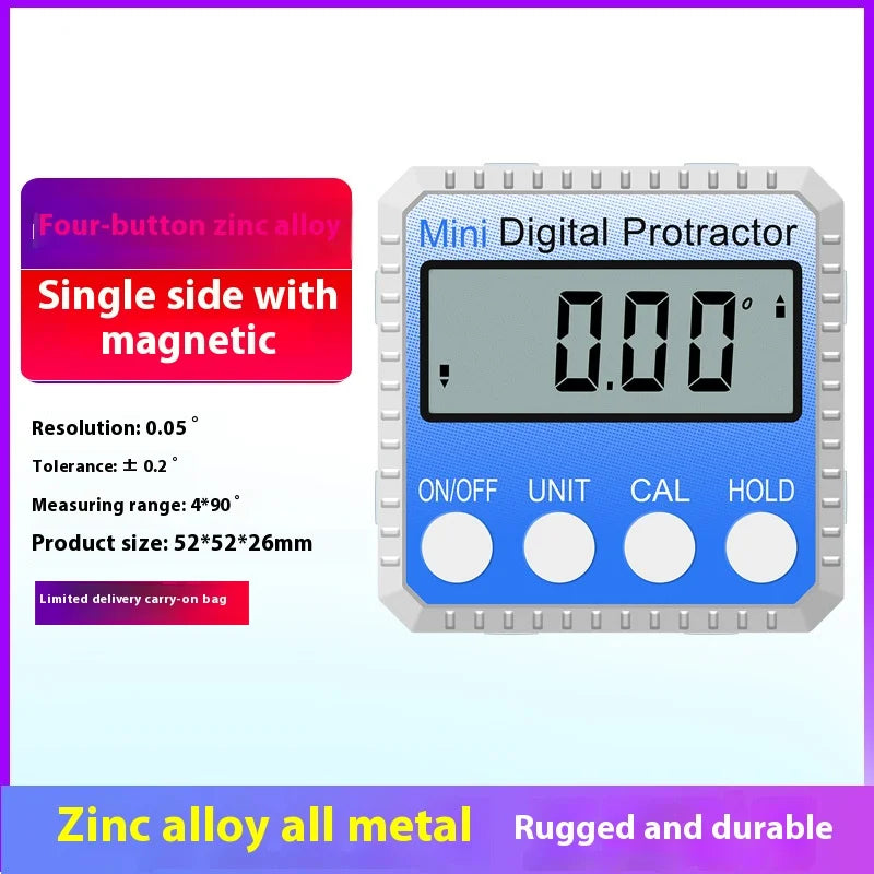 Digital Inclinometer – 360° High-Precision Tilt Level Meter