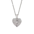 Huitan Heart Pendant Necklace – Cubic Zirconia | Party Jewelry