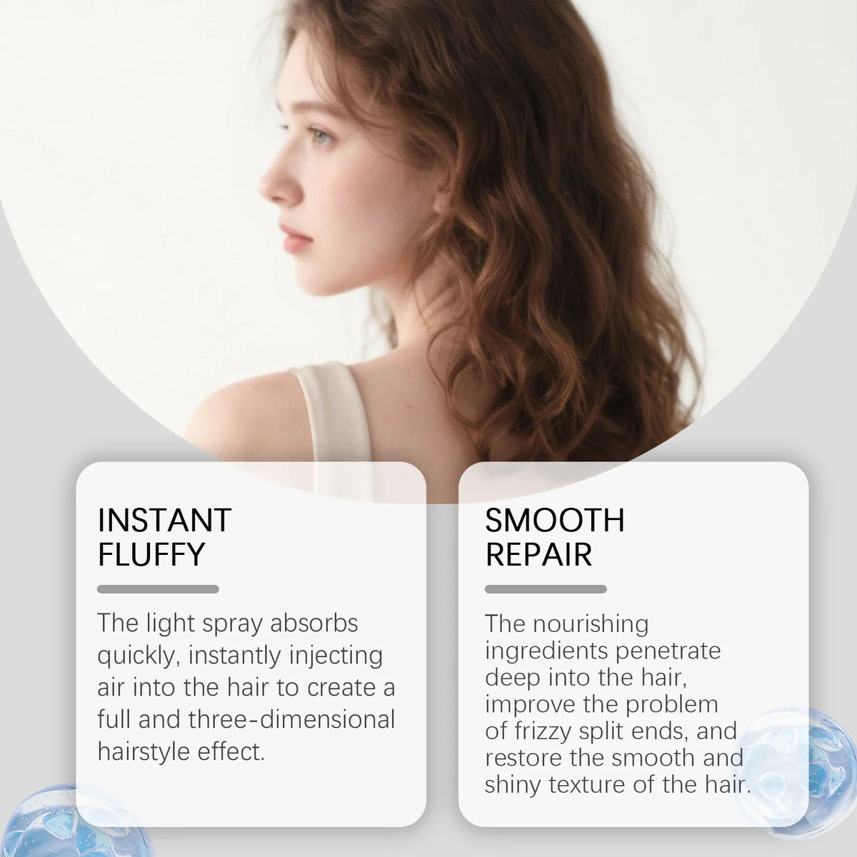 Dry Hair Spray – Oil Control, Volume & Frizz Repair | 150ml